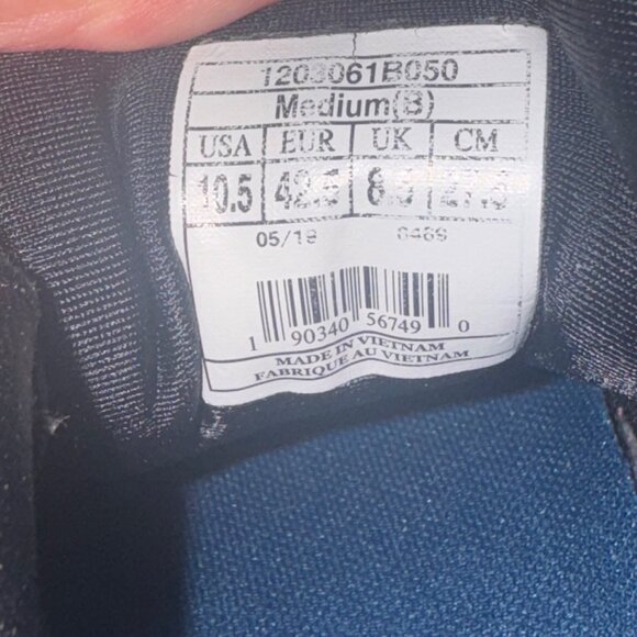 Brooks Addiction 14 Road Running Shoes 10.5 Black Pink Trail Sneakers Cushioned - Picture 6 of 12